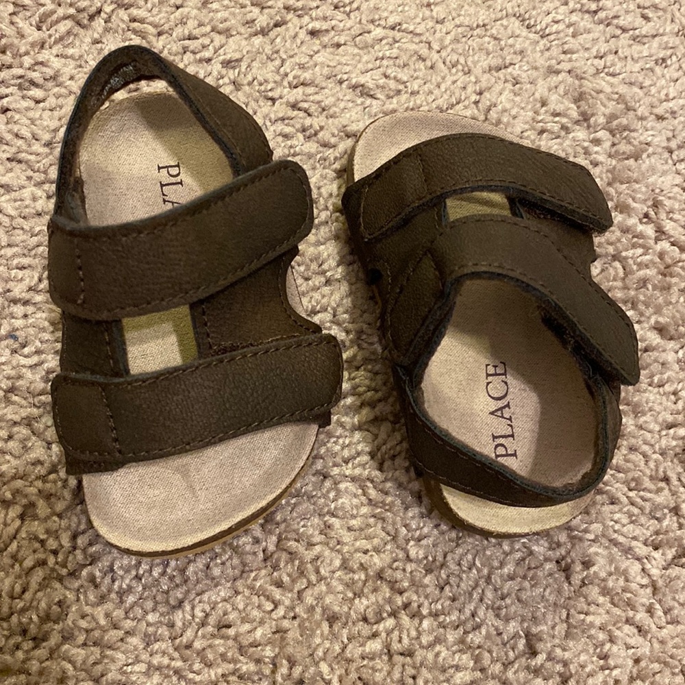 Children’s place brown, Birkenstock style sandal